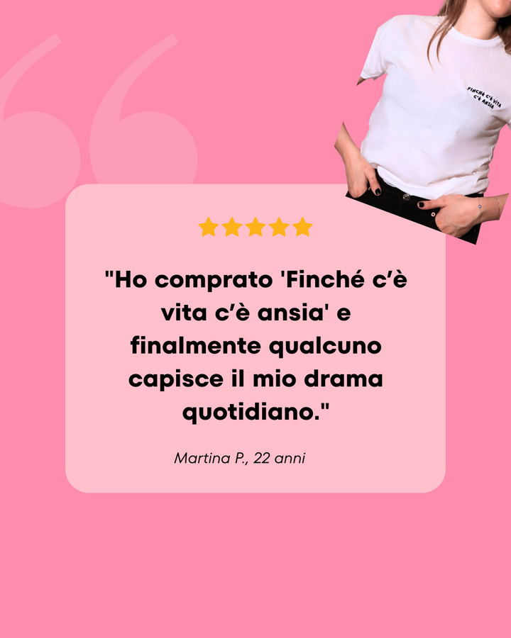 FINCHÉ C'È  VITA C'È ANSIA